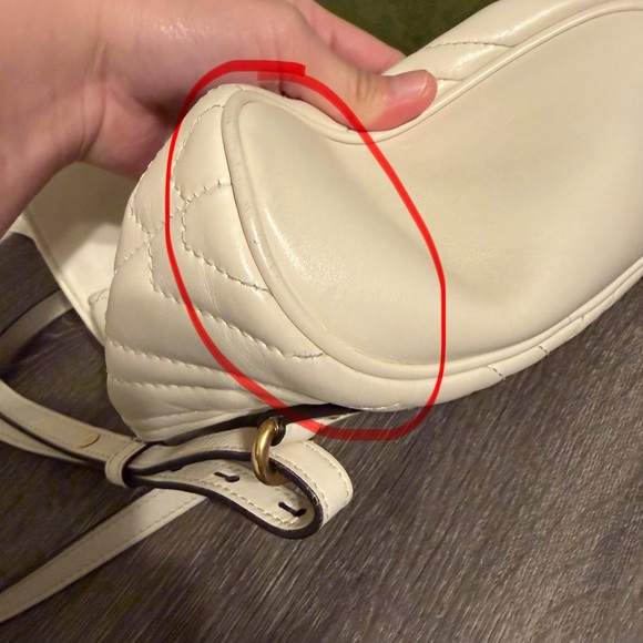 Gucci Marmont Mini Drawstring Backpack - Picture 5 of 17